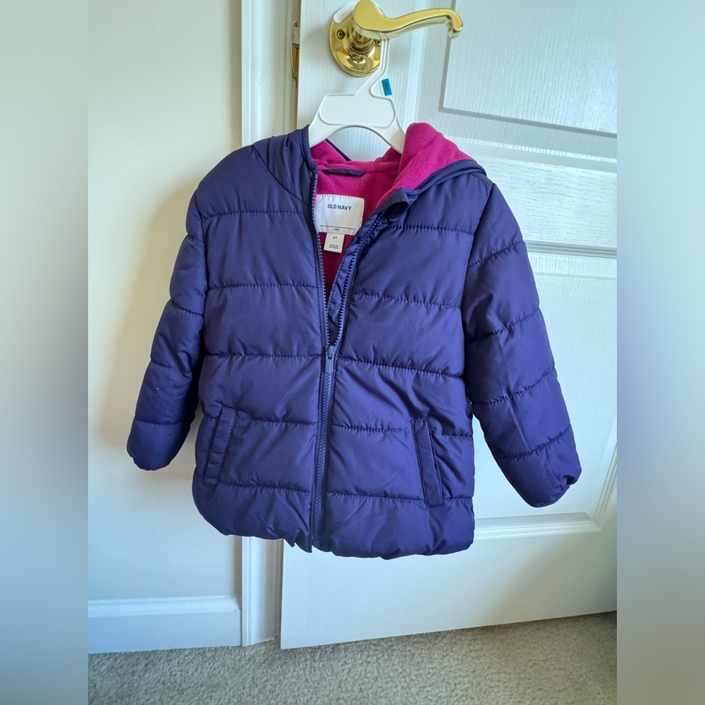 Old Navy Puffer Jacket Size 4T